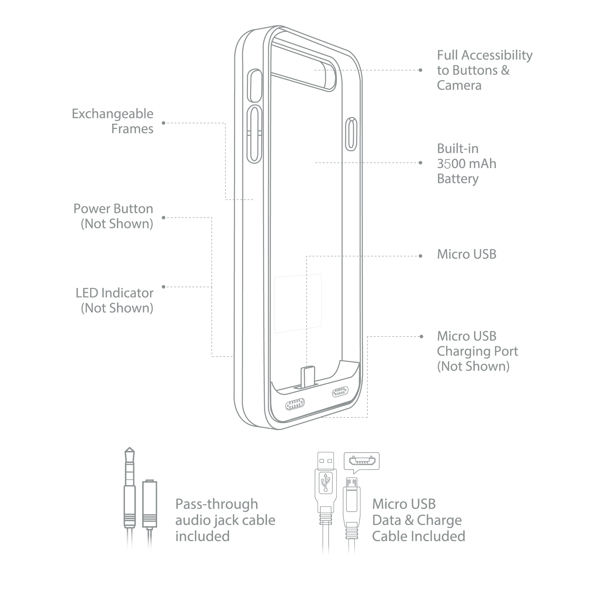 Samsung Galaxy S6 Battery Case
